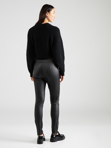 PULZ Jeans Slimfit Leggings 'Tokyo' in Schwarz