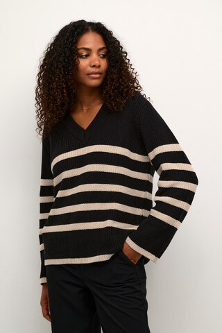 Kaffe Pullover in Schwarz: Vorderseite
