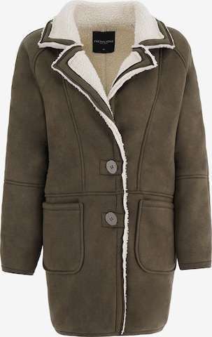 Manteau d’hiver FRESHLIONS en vert : devant