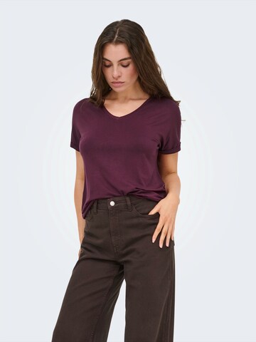 T-shirt 'JDYSISSY' JDY en violet : devant