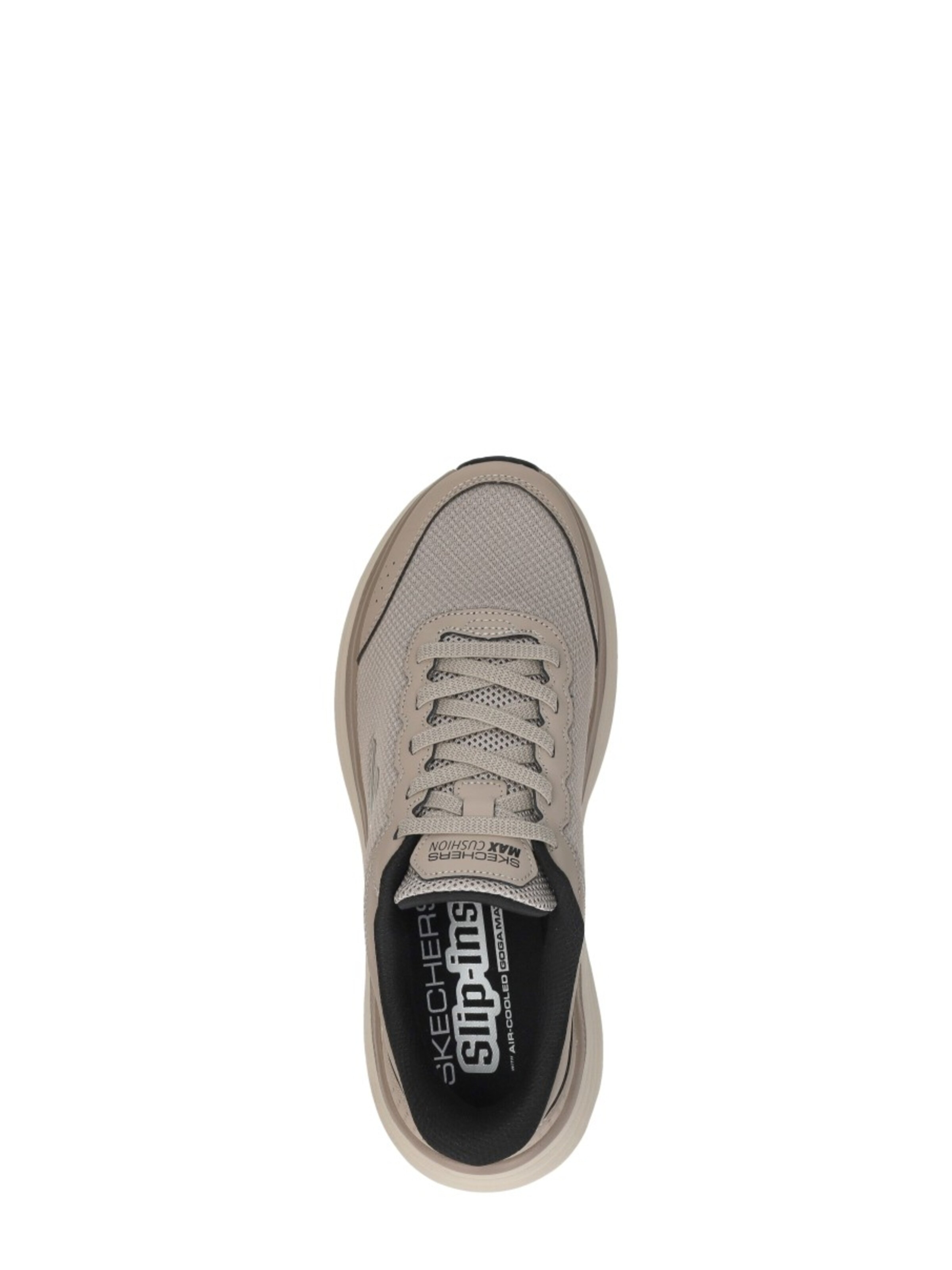 SKECHERS Platform trainers 'Slip-Ins: Max Cushionin' in Beige