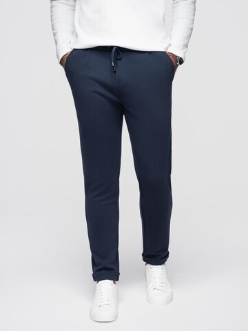 Ombre Regular Chino in Blauw: voorkant