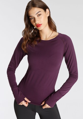 FAYN SPORTS Shirt in Purple: front