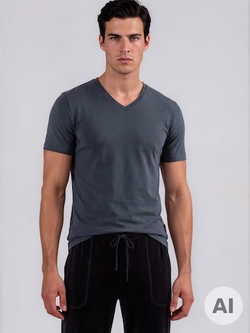 T-Shirt ' Close To You ' Ammann en bleu : devant