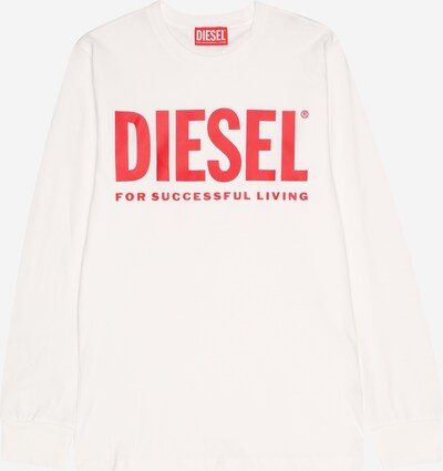 DIESEL Shirt in Red / White, Item view