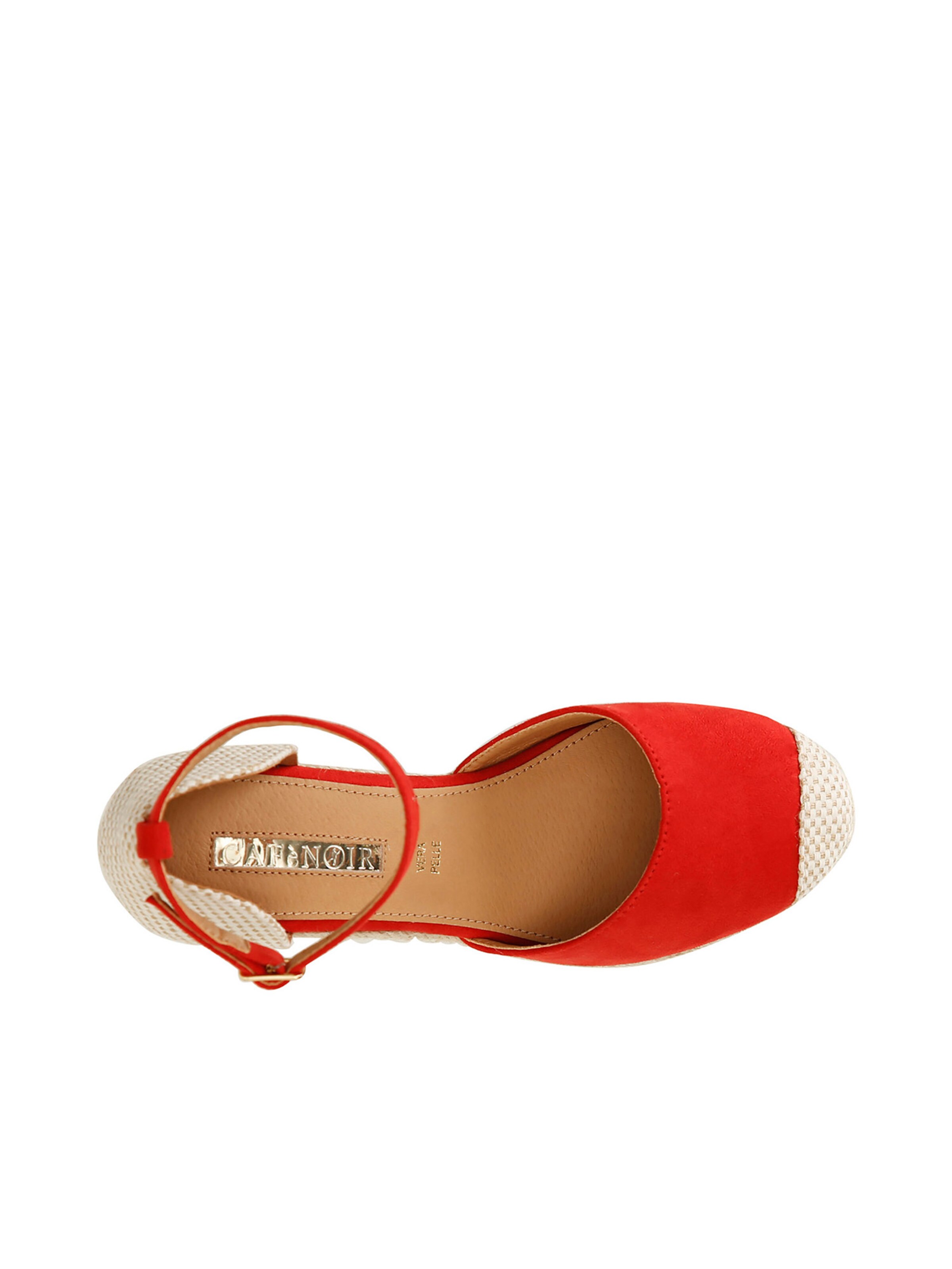 Sandalo di CAFè NOIR in rosso