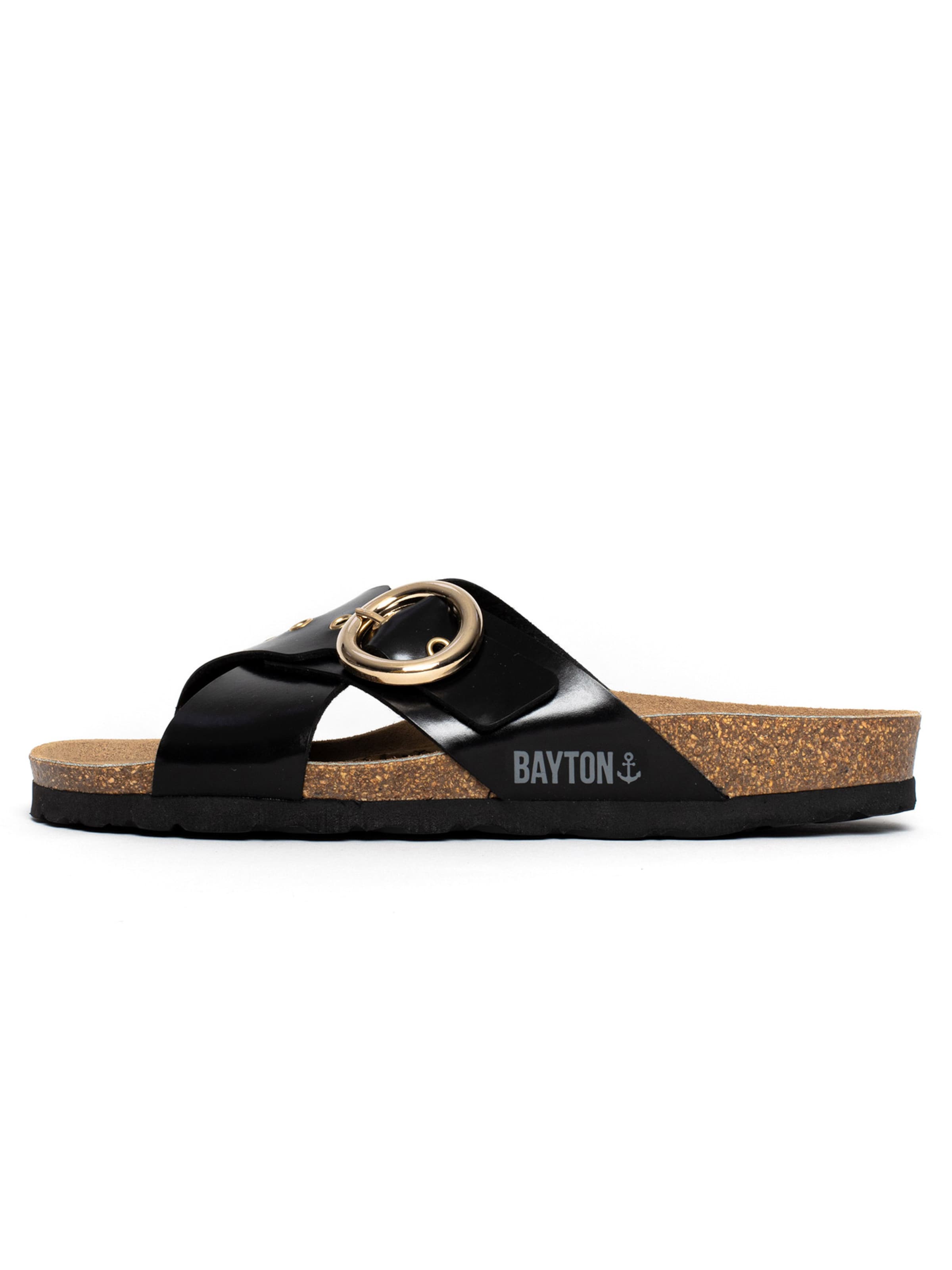 Bayton Slipper 'Cordoue' in Black: front