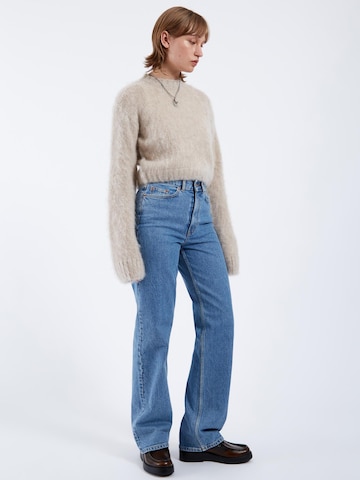 Dr. Denim Regular Jeans 'Echo High Straight' in Blauw