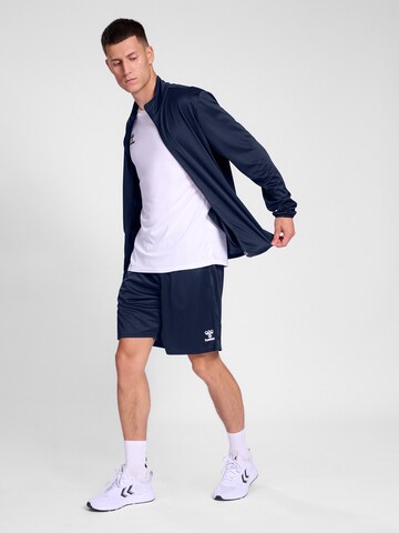 Hummel Sportsweatvest 'ESSENTIAL' in Blauw