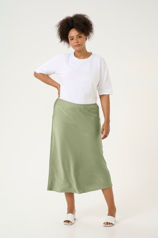 Jupe 'Hilla' KAFFE CURVE en vert