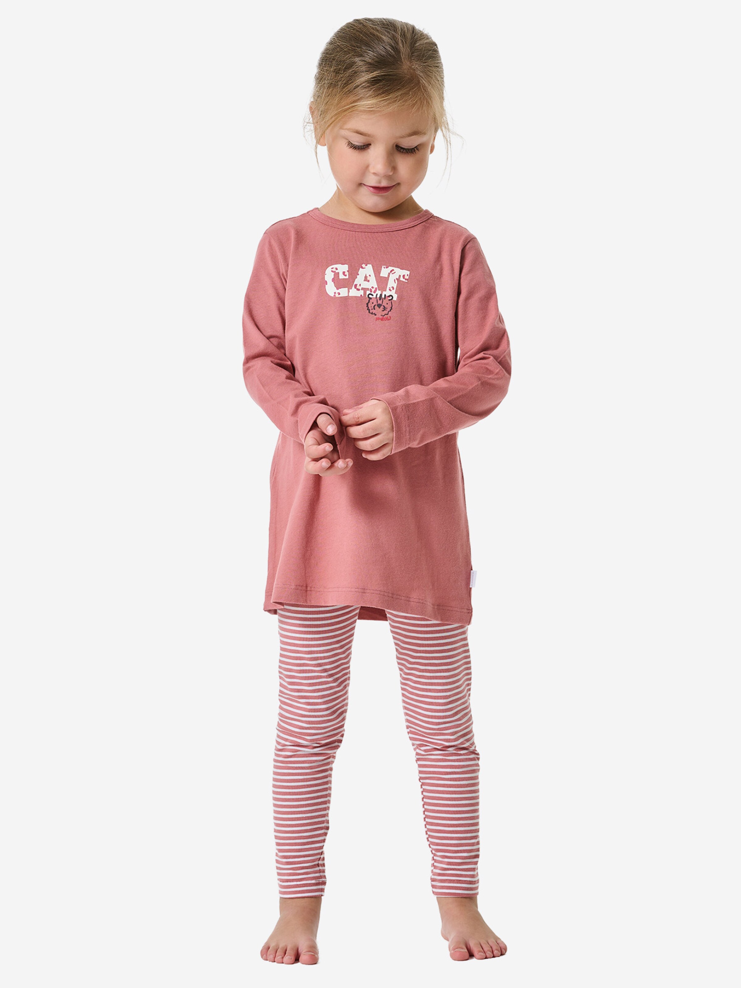 Pyjama ' Nightwear ' SCHIESSER en orange : devant