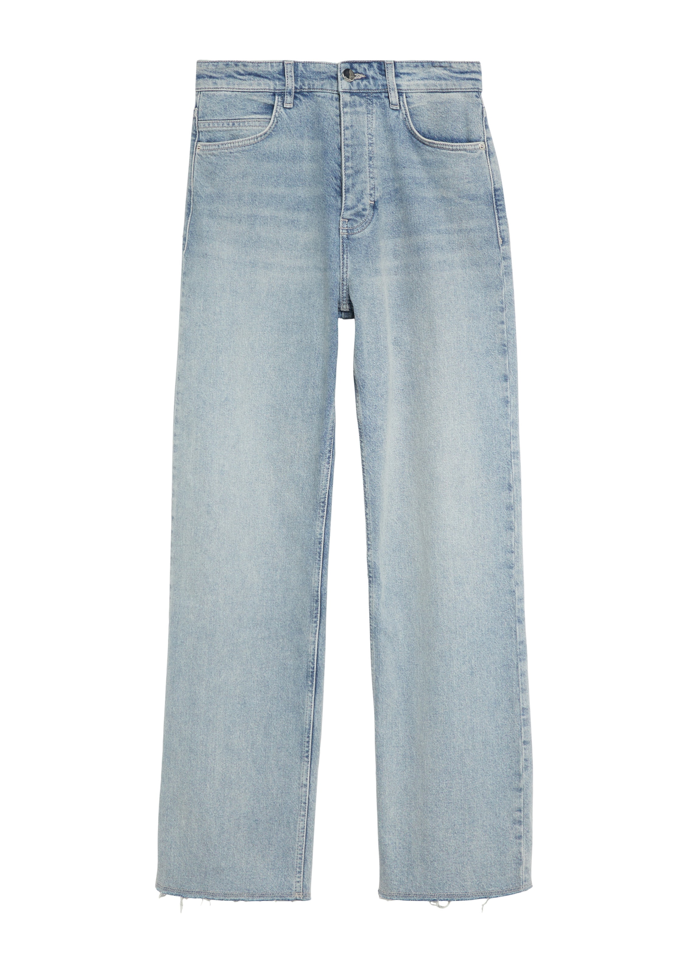 COMMA Regular Jeans in Blauw: voorkant