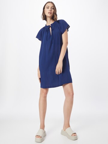 UNITED COLORS OF BENETTON Košilové šaty – modrá