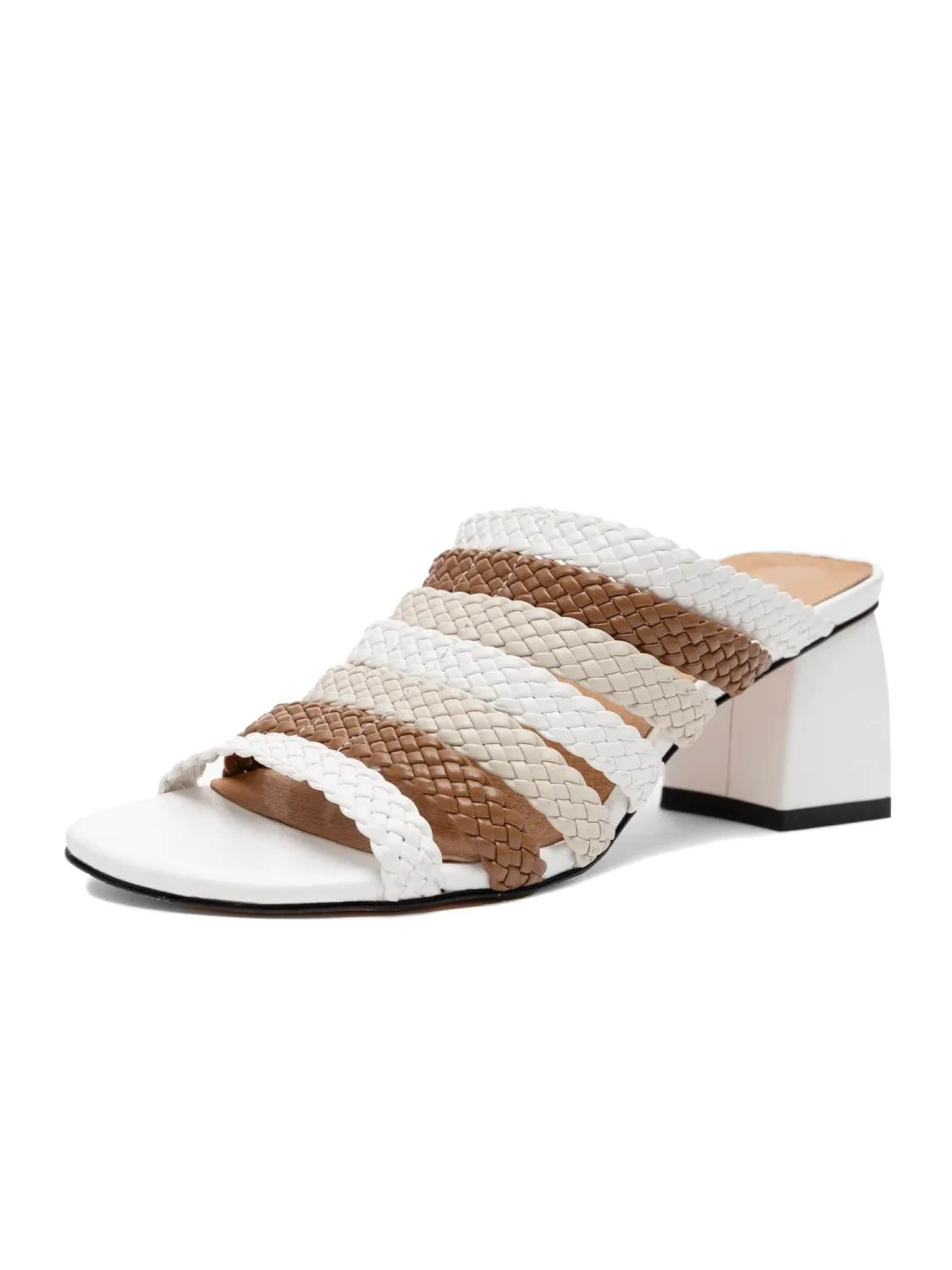 Maciejka Mules 'K7526-11/00-1' in 36 in White, Item view
