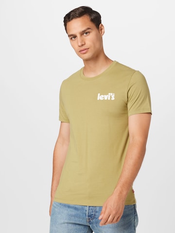 LEVI'S ® - Camiseta 'Crewneck Graphic' en beige: frente