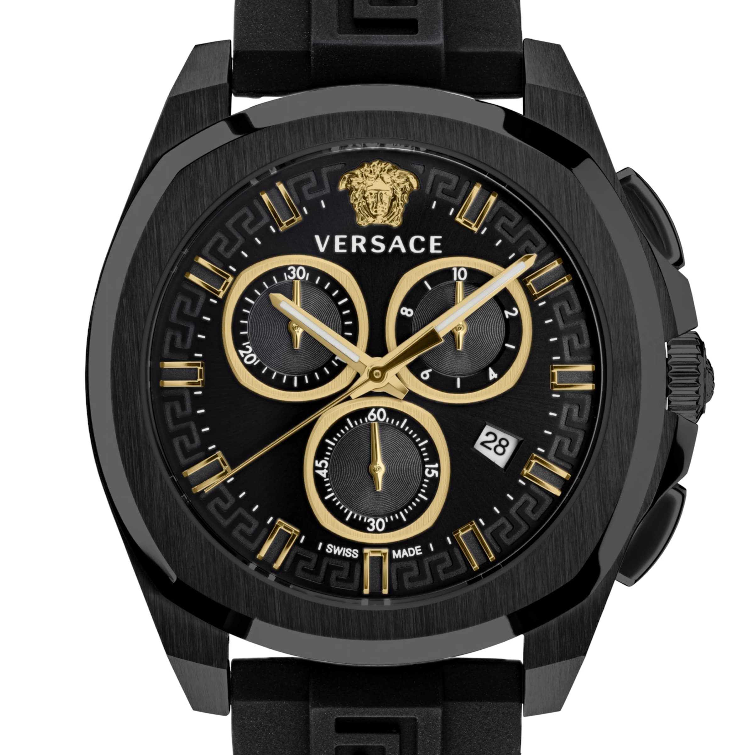 VERSACE Uhr in Schwarz