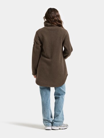 Didriksons Fleece jas 'Umi' in Bruin