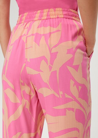 s.Oliver Tapered Broek in Roze