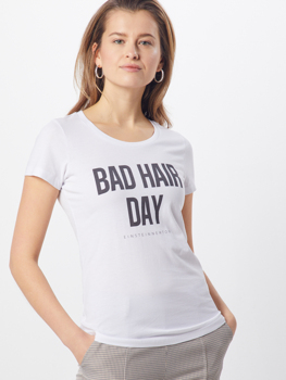 Donna Maglie e top EINSTEIN & NEWTON Shirt Bad hair day in Bianco, Nero 