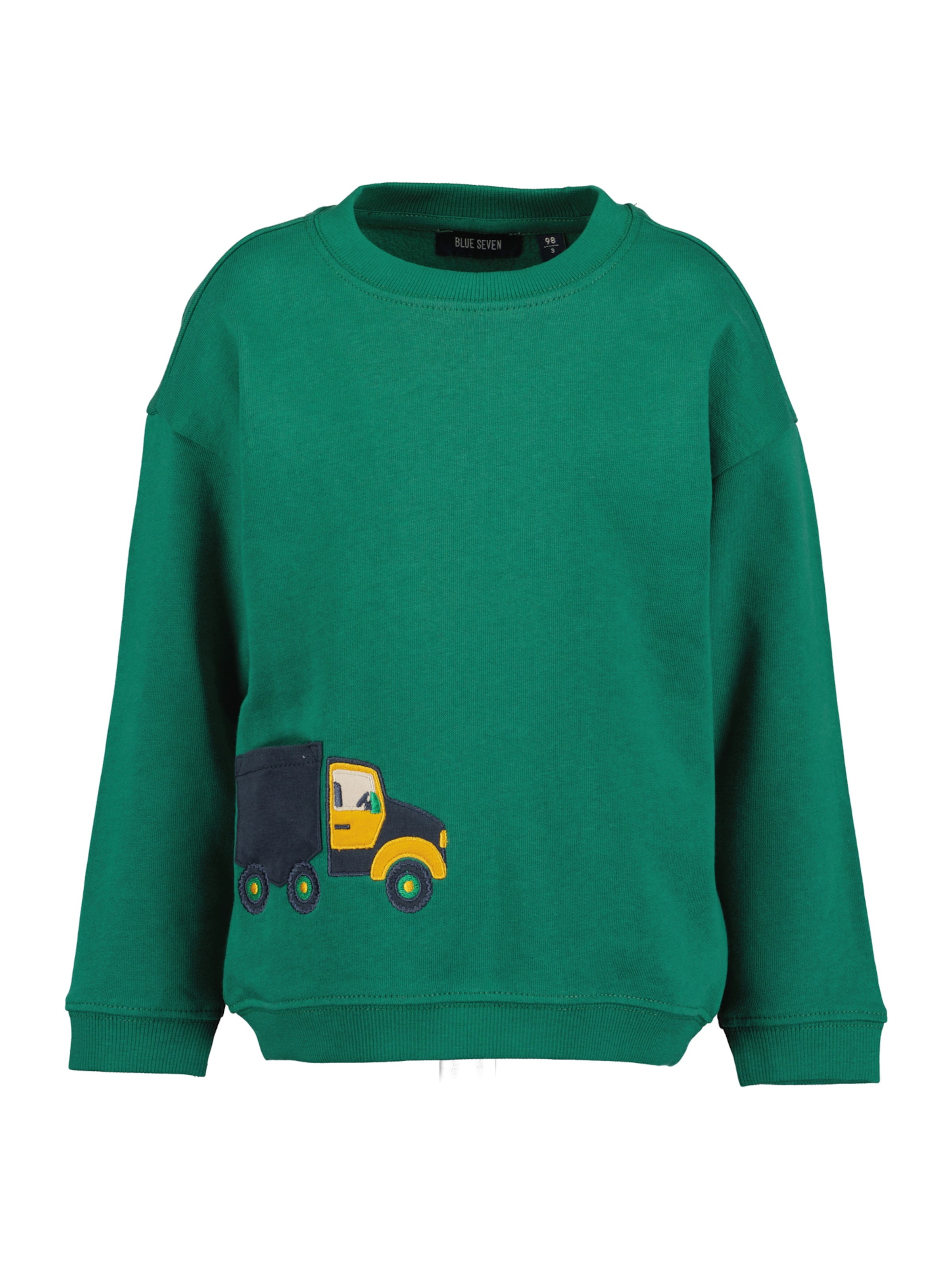 BLUE SEVEN - Sudadera en verde: frente