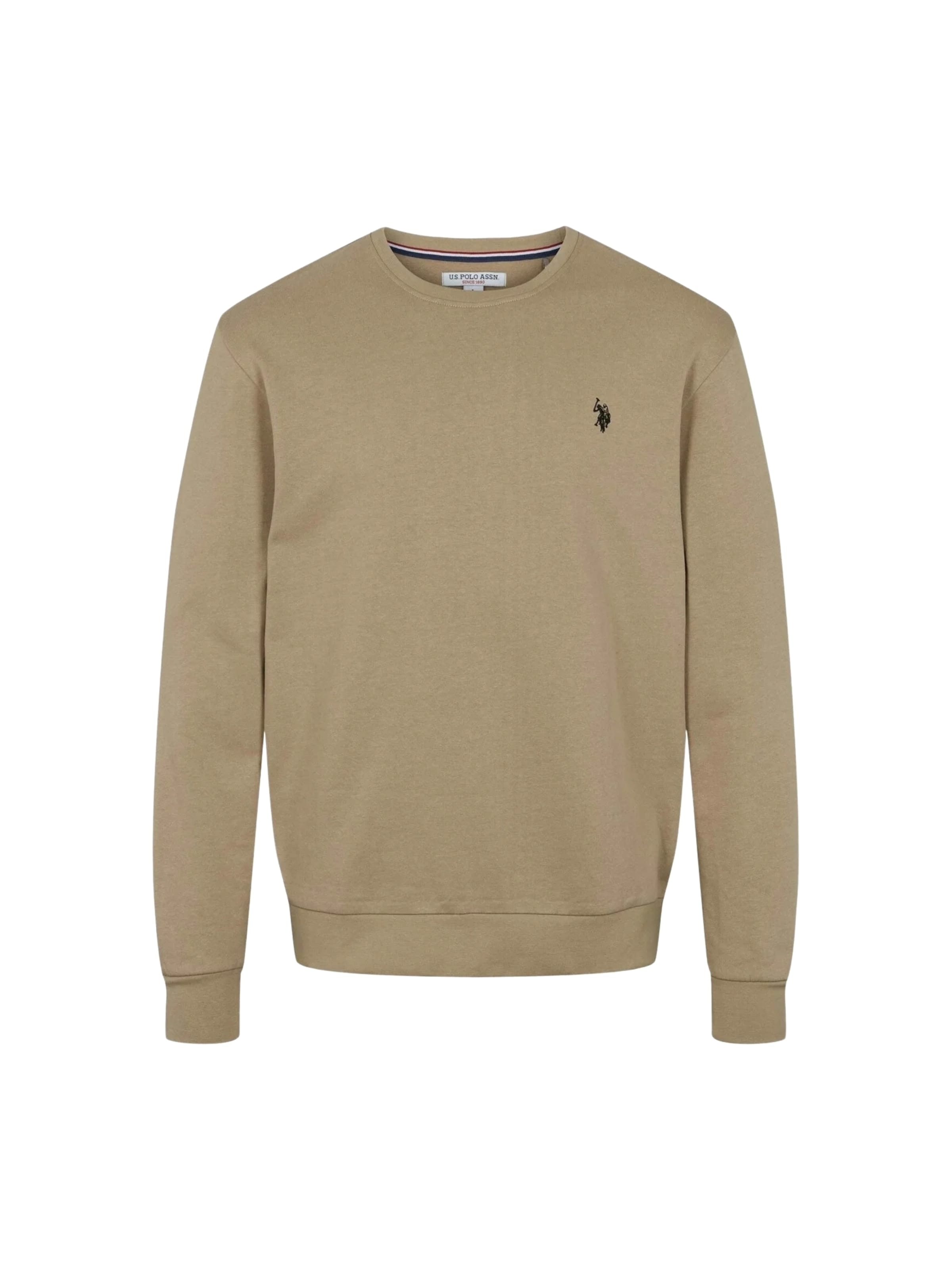 U.S. POLO ASSN. Sweatshirt 'Adler' i beige: forside
