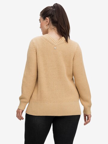 SHEEGO Pullover in Beige