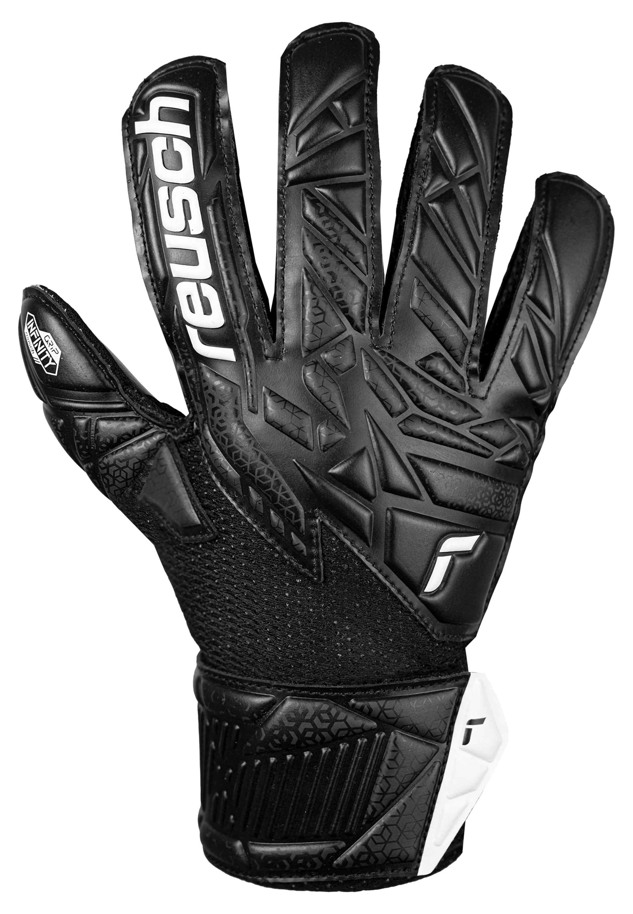 REUSCH Sporthandschoenen 'Attrakt Infinity Junior' in Zwart