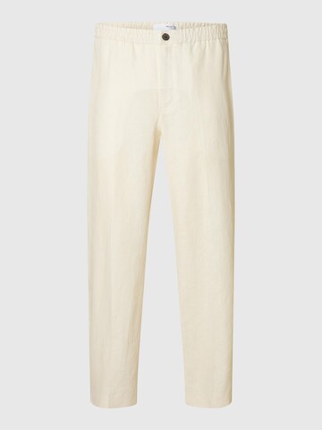 Regular Pantalon SELECTED FEMME en blanc : devant