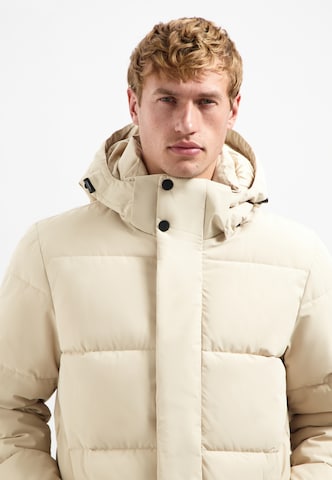 No Excess Winterjas in Beige