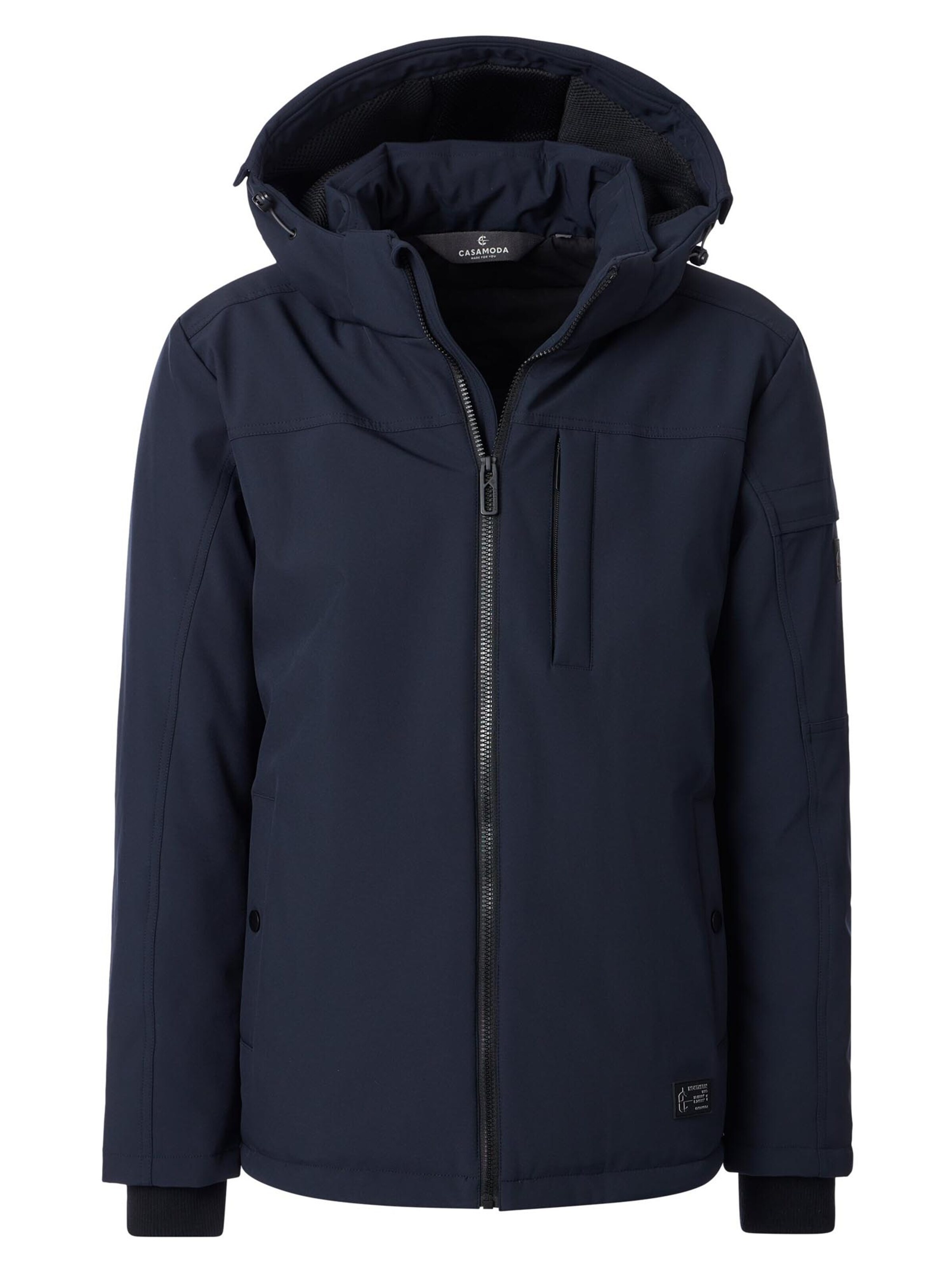 CASAMODA Winter jacket 'Basic' in Blue: front