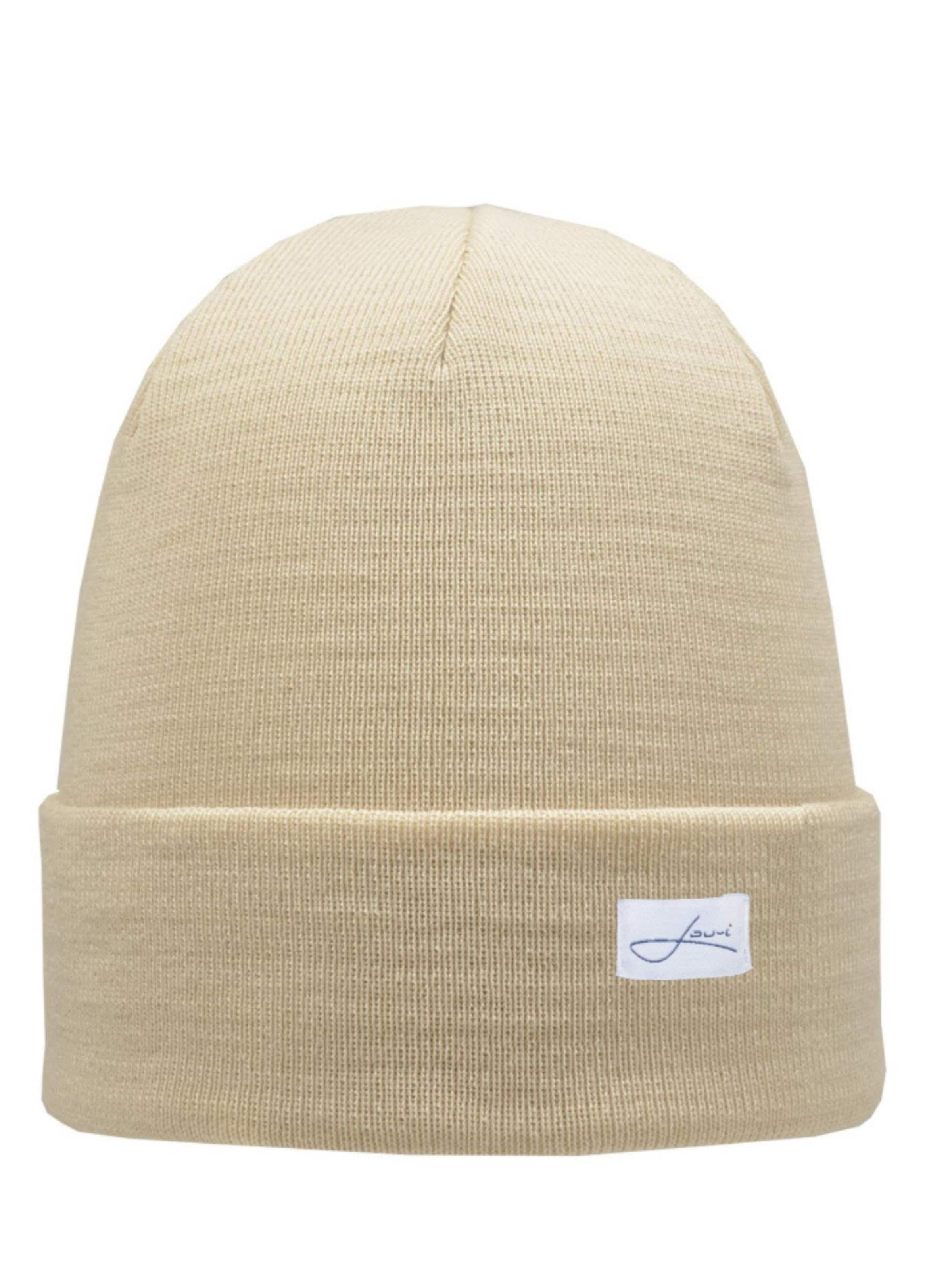 Lou-i Mütze‌‌‌ in Weiß: Vorderseite