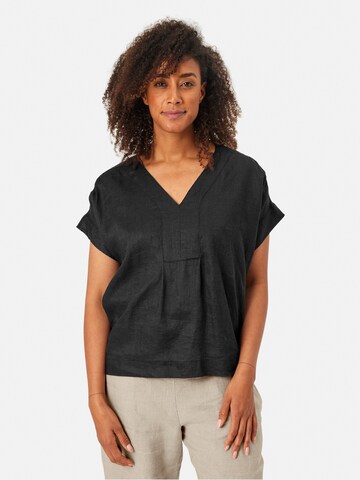 Masai Blouse 'Braidy' in Black: front