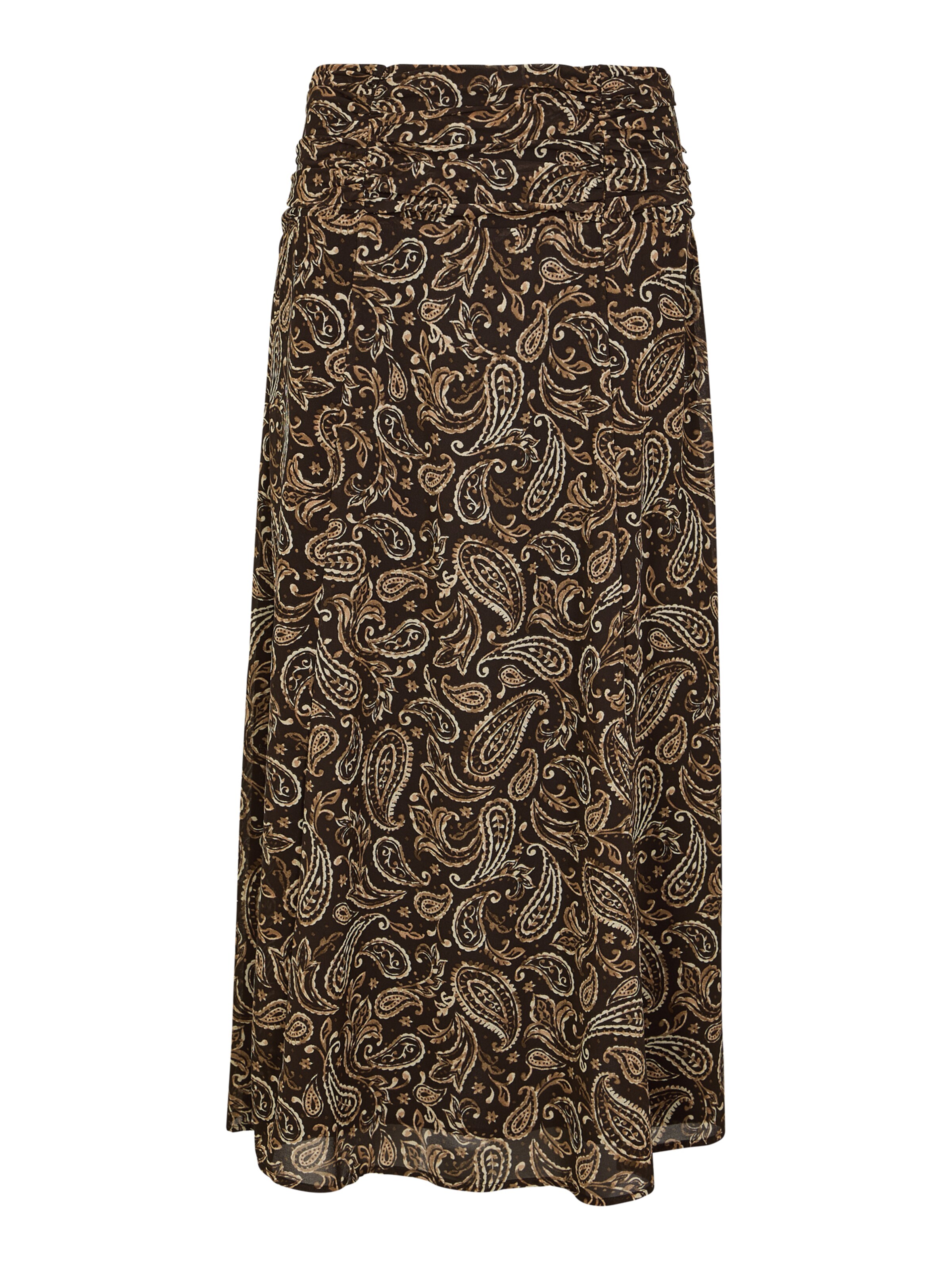 Apricot Rok ' ' in Bruin: voorkant