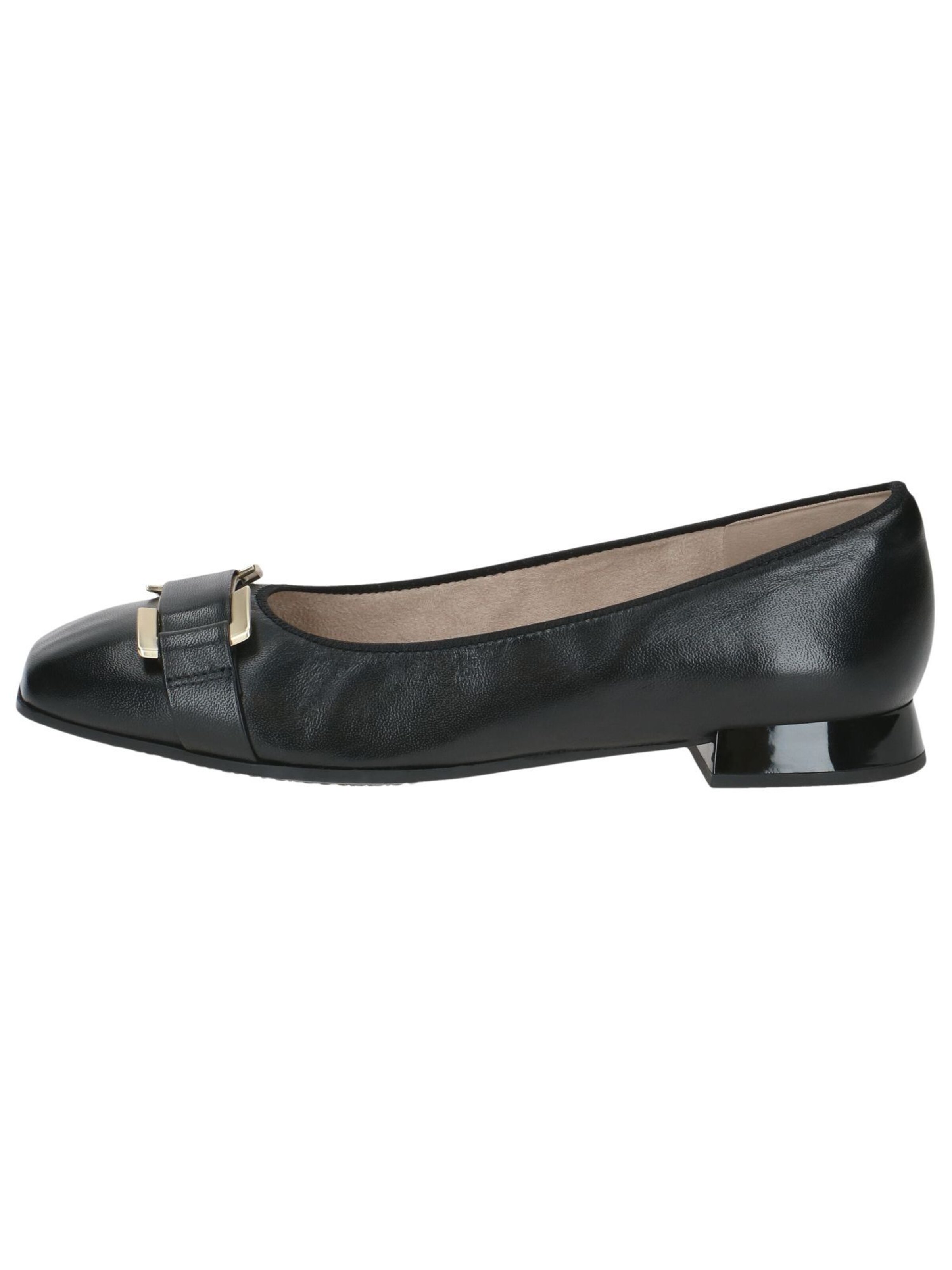 CAPRICE Ballet Flats in Black