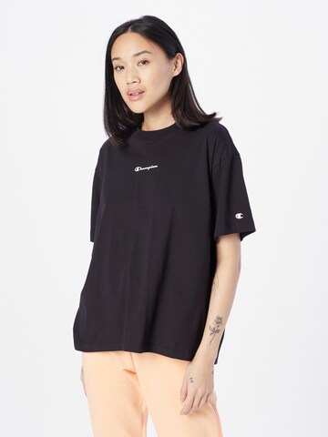 Champion Authentic Athletic Apparel Shirt in Black: front