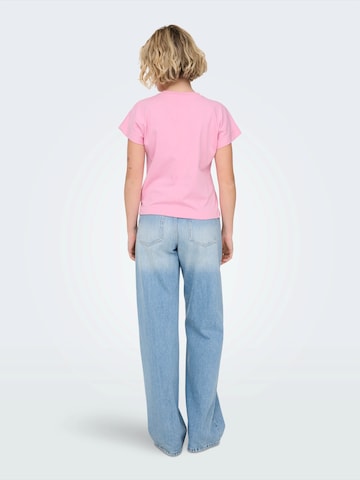 rožinė ONLY Marškinėliai 'ONLERICA'