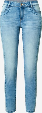 Soccx Regular Jeans in Blauw: voorkant