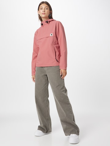 Carhartt WIP Overgangsjakke 'Nimbus' i pink