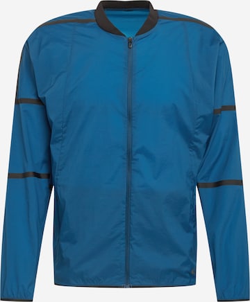 OAKLEY Athletic Jacket in Blue: front