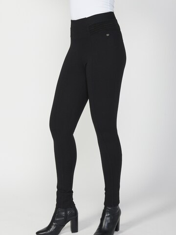 KOROSHI Regular Trousers in Black
