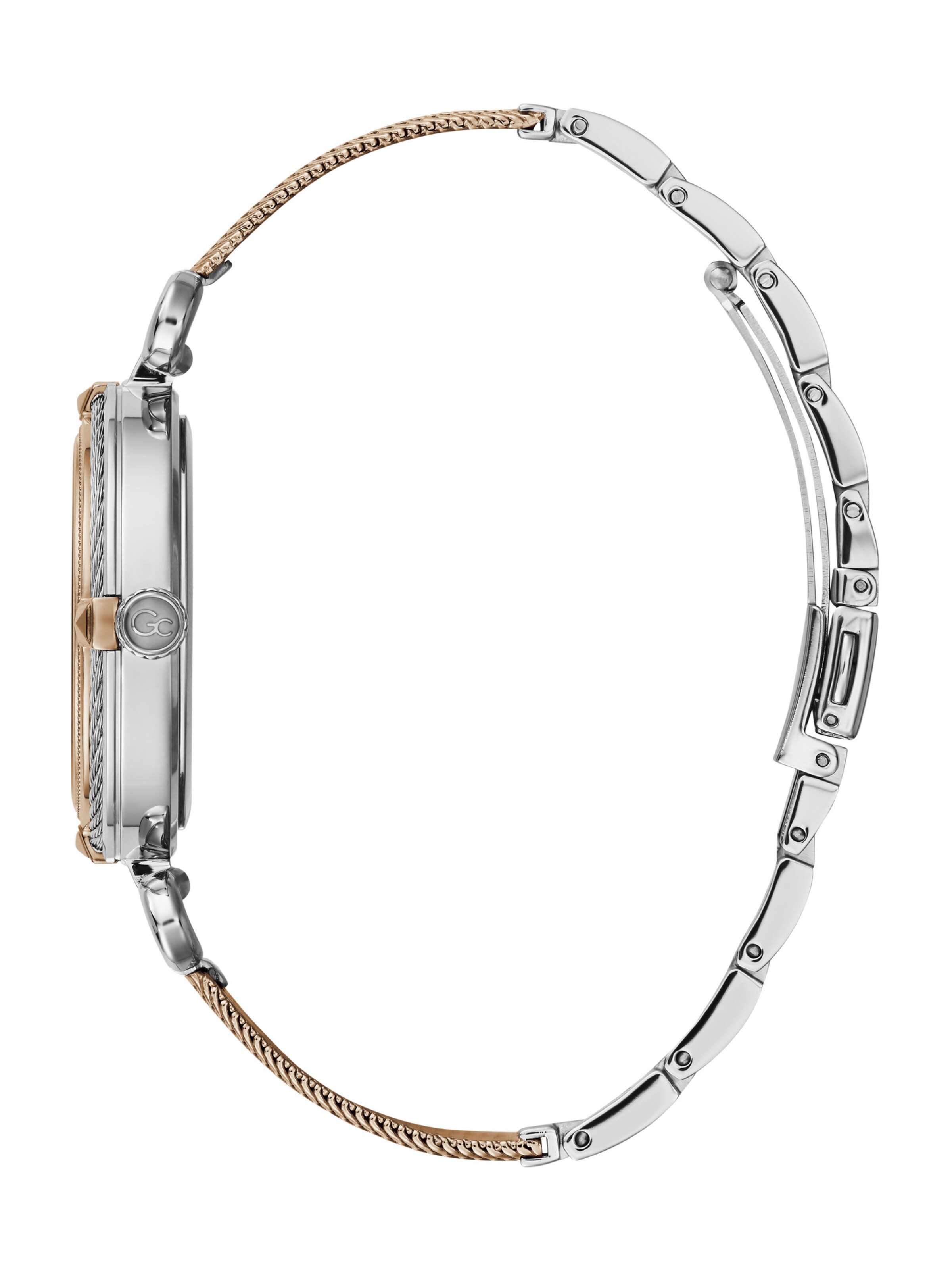 Montre à affichage analogique 'CableChic' Gc en or