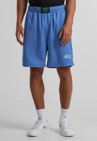 regular Pantaloni di K1X in blu: frontale