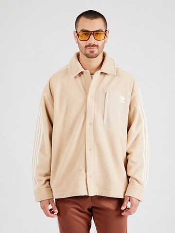 ADIDAS ORIGINALS Jacke 'Adicolor' in Beige: Vorderseite