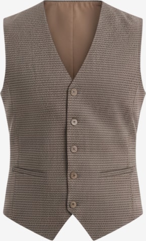 Ombre Vest 'OM-BLZV-0110' in Brown: front