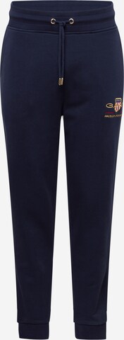 GANT Broek 'Archive Shield' in Blauw: voorkant