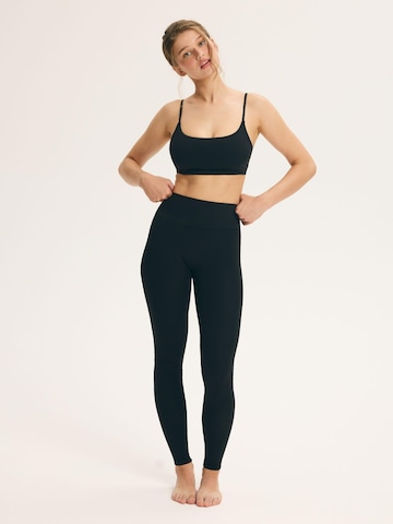 ESOTIQ Leggings 'LEG DAY' in Black