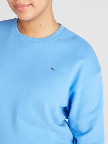 Tommy Hilfiger Curve Sweatshirt i blå