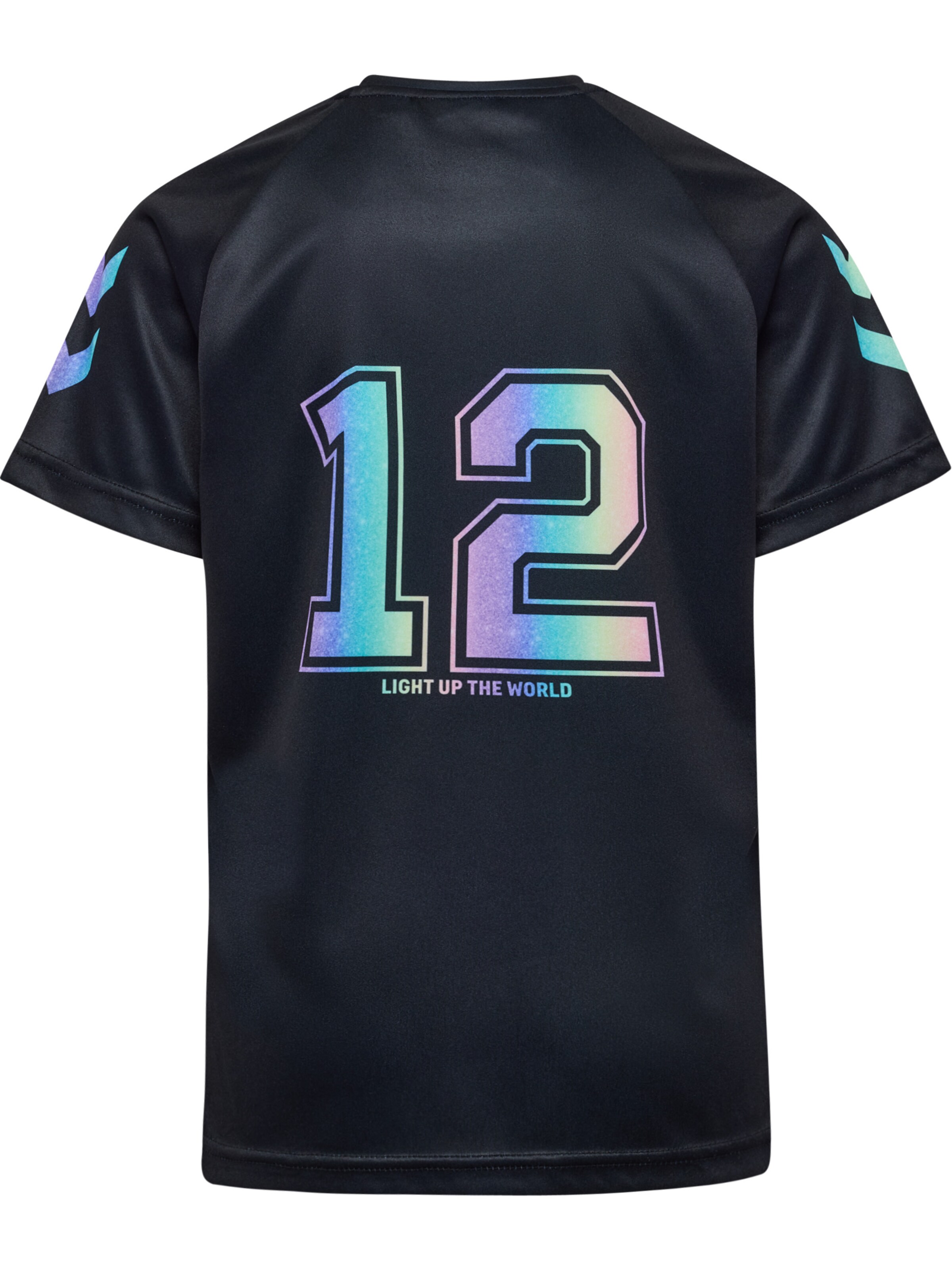 Hummel Performance shirt 'Shimmer' in Black