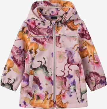 NAME IT Outdoorjacke 'ALFA' in Pink: predná strana