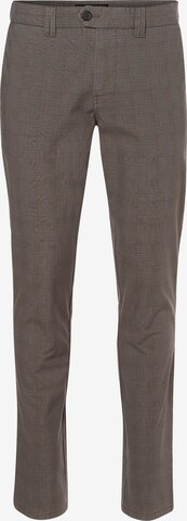 Finshley & Harding Chino ' Dylan ' in Grijs: voorkant